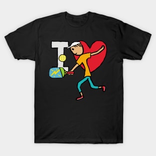 I Love Pickleball T-Shirt